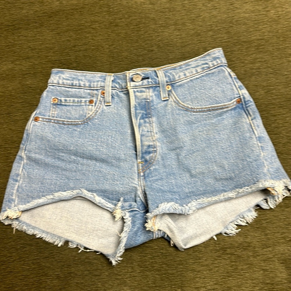 Levi’s 501 Denim High Rise Shorts